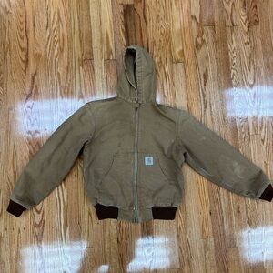 Carhartt Brown Hooded Jacket